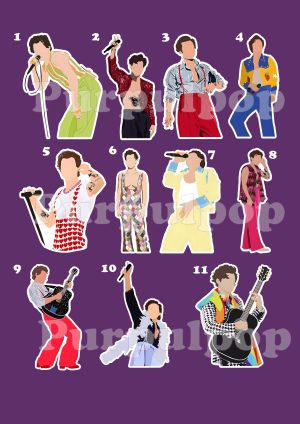 Harry Styles Love On Tour Outfits Sticker