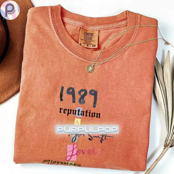 Taylor Swift Album Crossword TS12 Comfort Colors Shirt