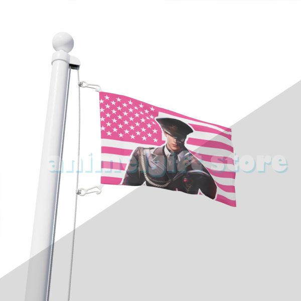 Caleb Love and Deepspace 4th of July Flag