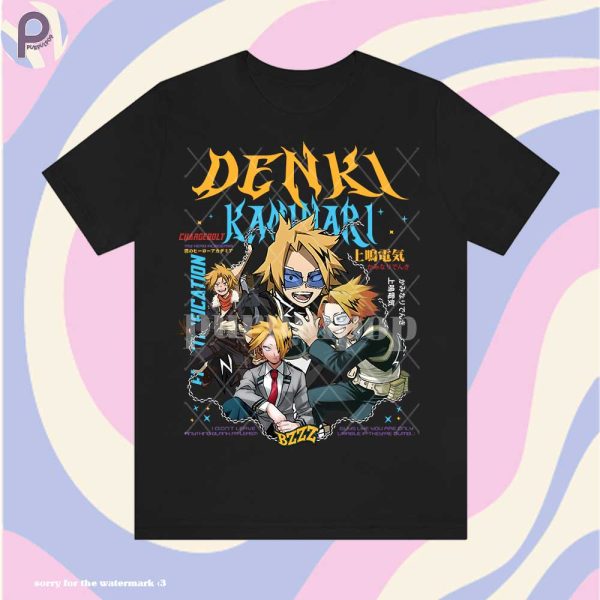 Denki Kaminari MHA Shirt