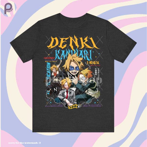 Denki Kaminari MHA Shirt