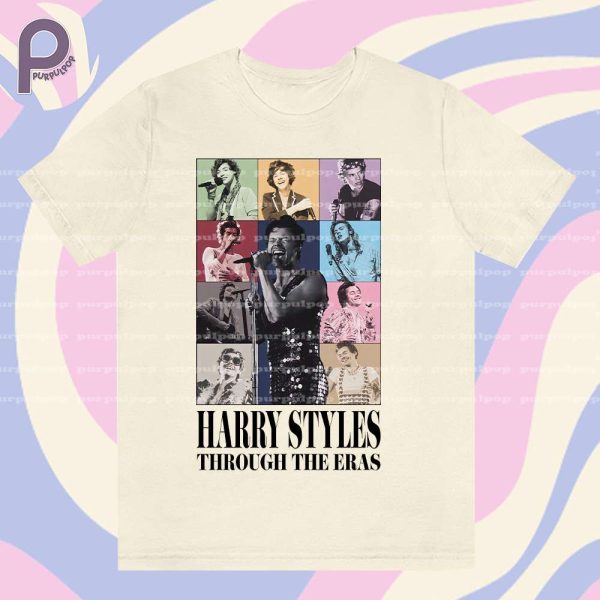Harry Styles Through The Eras Tour Shirt
