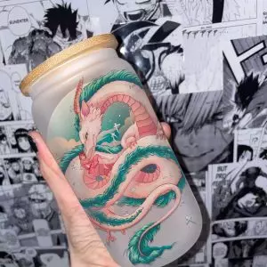 Haku Dragon Ghibli Sprited Away Glass Can