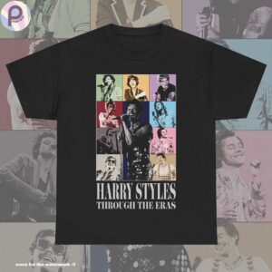 Harry Styles Through The Eras Tour Shirt