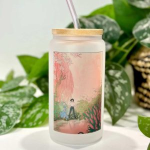 Haku Chihiro Spirited Away Glass Can