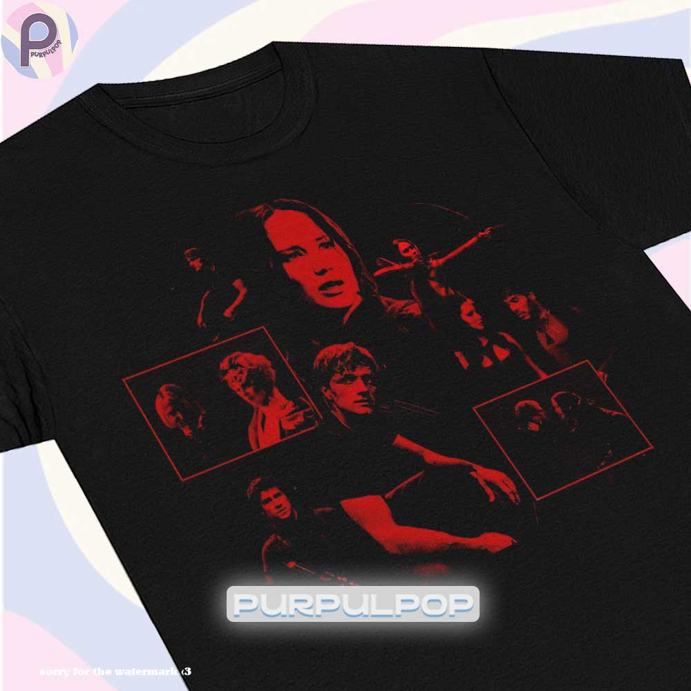 The Hunger Games Katniss Peeta Vintage Shirt The Hunger Games Katniss Peeta Vintage Shirt