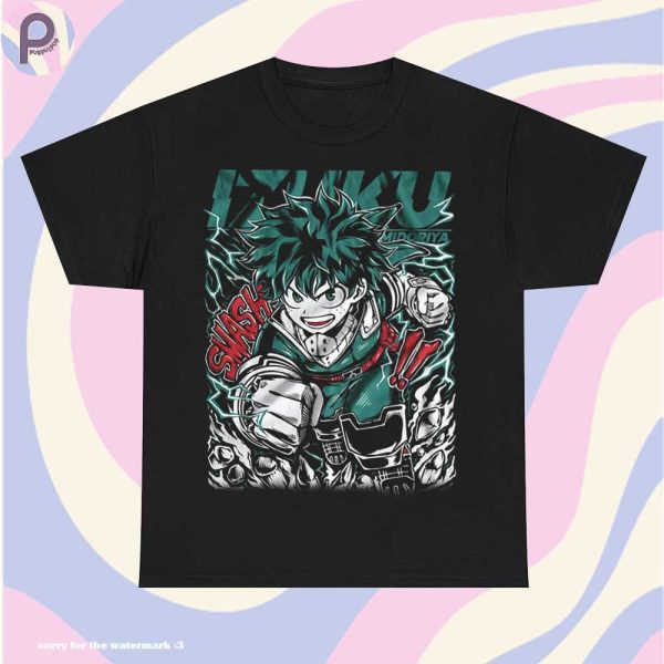 Izuku Midoriya Deku Fighting MHA Shirt