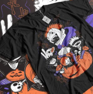 Jujutsu Kaisen Halloween Pumpkin Shirt