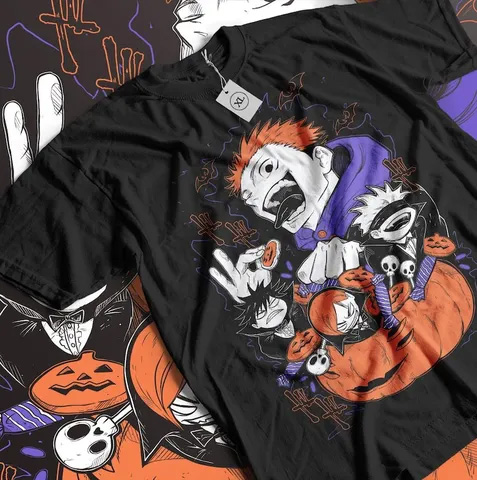 Jujutsu Kaisen Halloween Pumpkin Shirt Jujutsu Kaisen Halloween Pumpkin Shirt