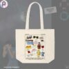 Rose and Champagne Caesar Manhwa Tote Bag