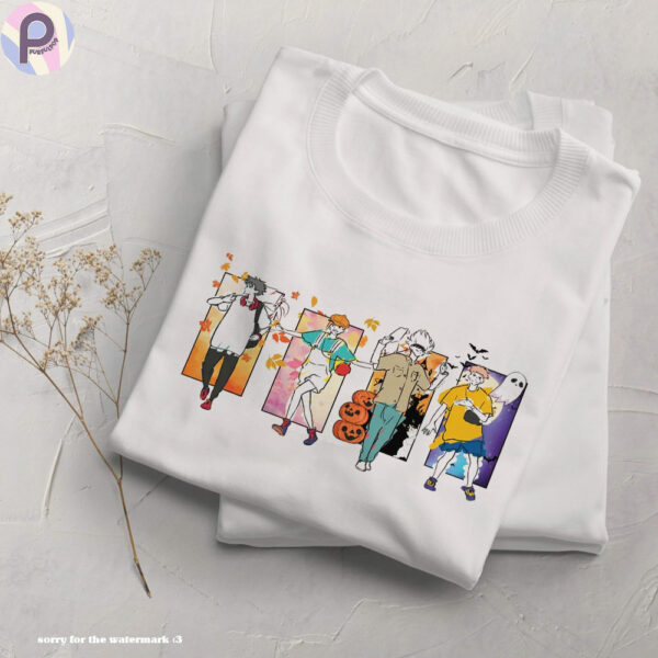 Jujutsu Kaisen Gojo Geto Nami Yuji Halloween Shirt