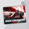 F1 Formula 1 Race 2026 Wall Calendar