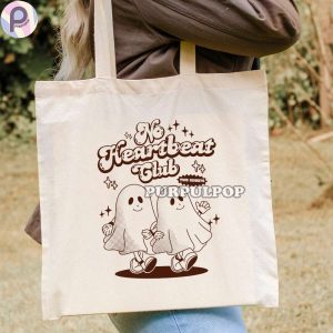 No Heartbeat Club Two Ghost Harry Styles Tote Bag