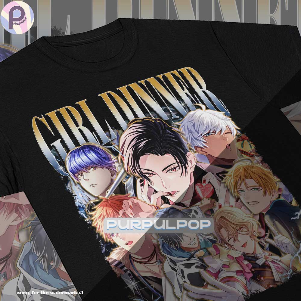 Obey Me All Characters Girl Dinner Game Shirt Obey Me All Characters Girl Dinner Game Shirt