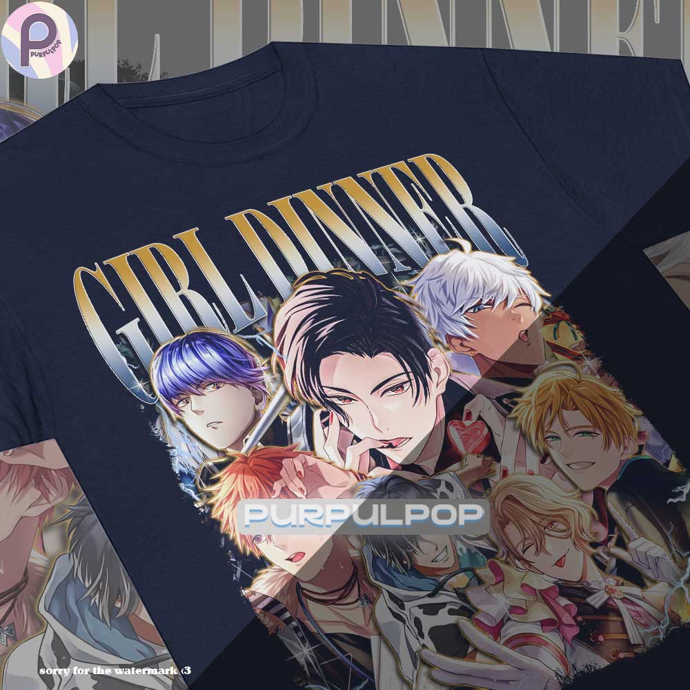 Obey Me All Characters Girl Dinner Game Shirt Obey Me All Characters Girl Dinner Game Shirt