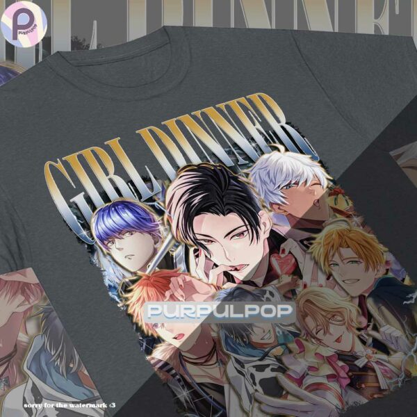 Obey Me All Characters Girl Dinner Game Shirt