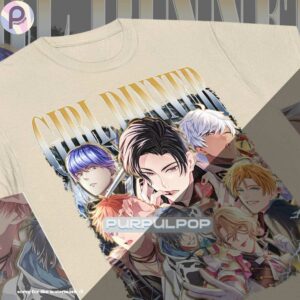 Obey Me All Characters Girl Dinner Game Shirt