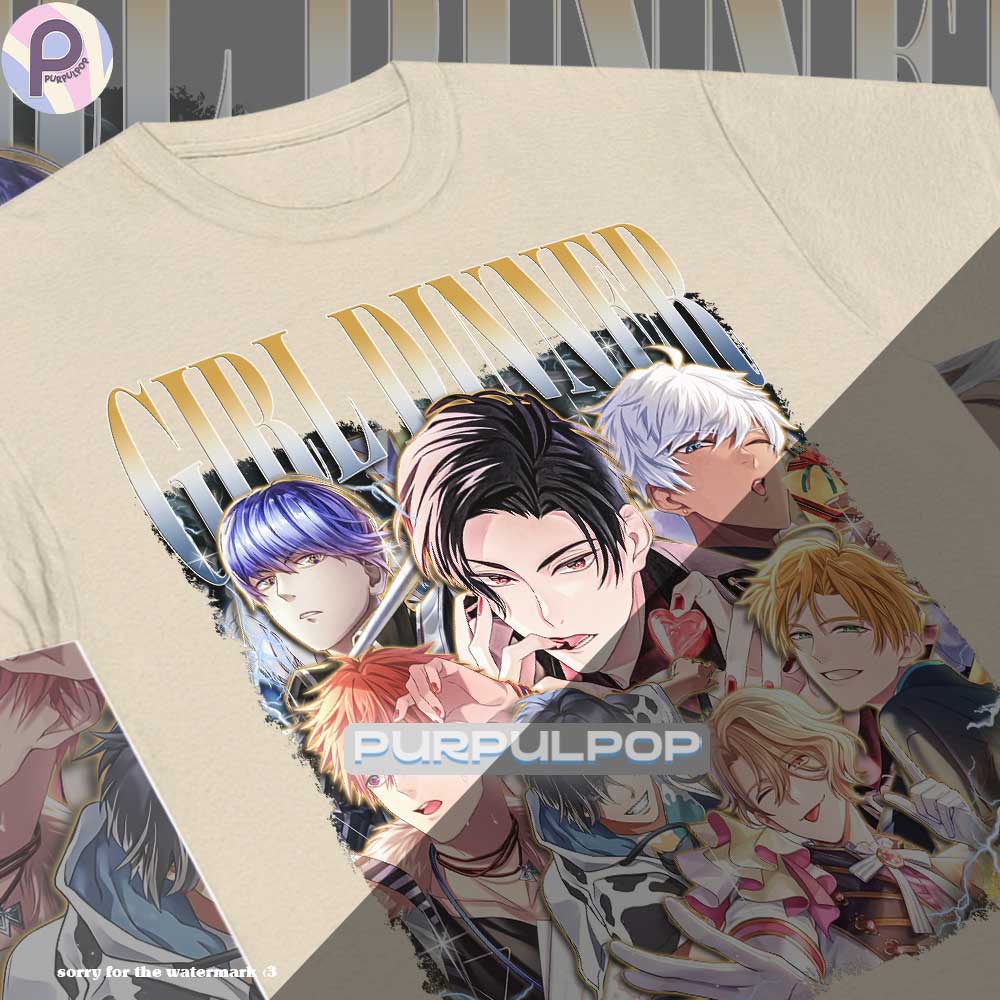 Obey Me All Characters Girl Dinner Game Shirt Obey Me All Characters Girl Dinner Game Shirt
