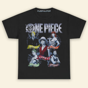 Zoro Luffy Sanji Nami One Piece Live Action Shirt