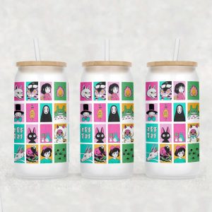 Studio Ghibli Movies Glass Can