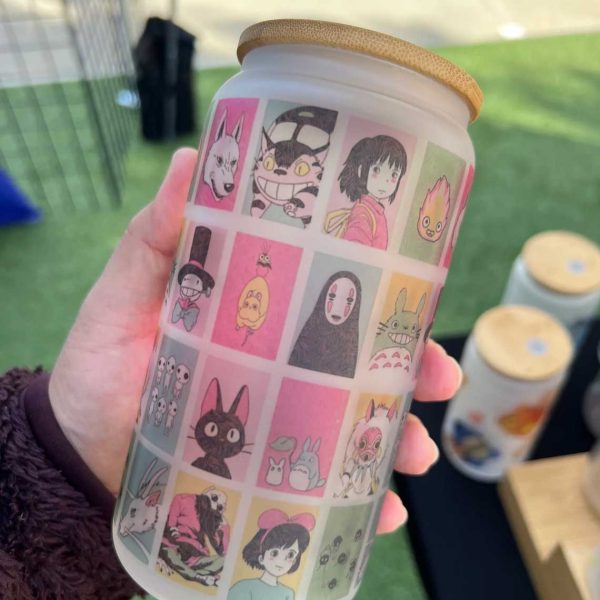 Studio Ghibli Movies Glass Can