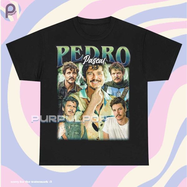 Retro Pedro Pascal Actor Shirt