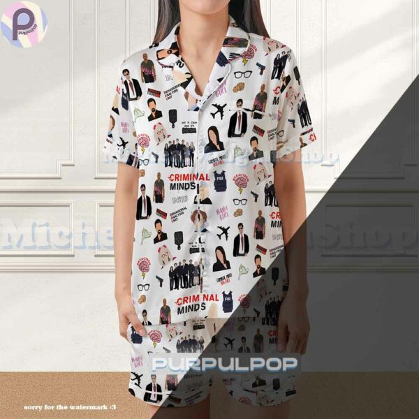 Criminal Minds Series Spencer Reid Pajamas