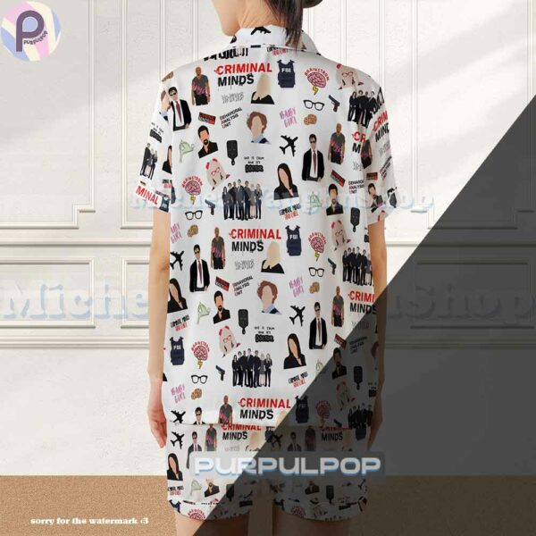 Criminal Minds Series Spencer Reid Pajamas
