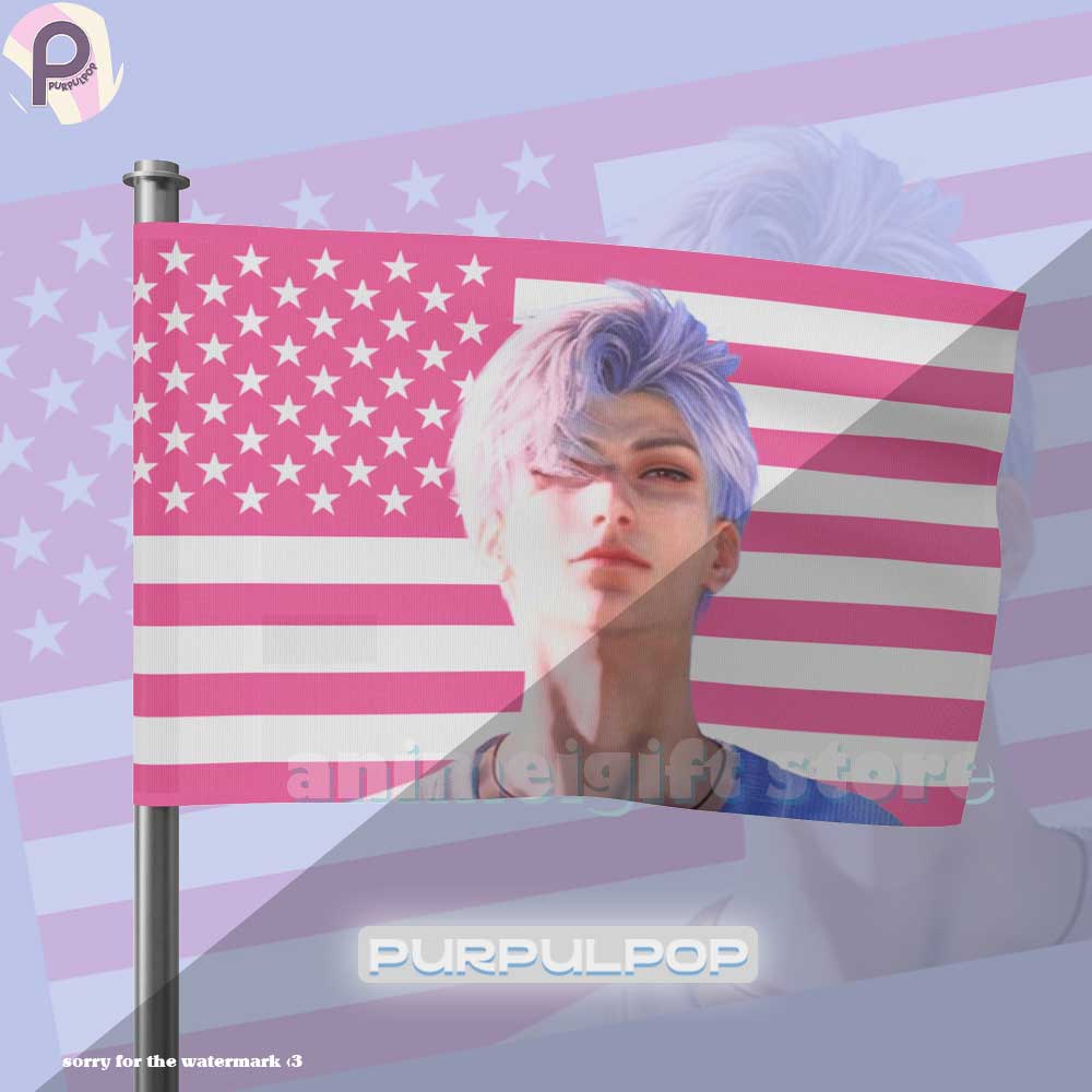 Sylus Love and Deepspace Portrait 4th of July Flag Sylus Love and Deepspace Portrait 4th of July Flag