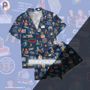 Stranger Things Characters Movies Pajamas Set