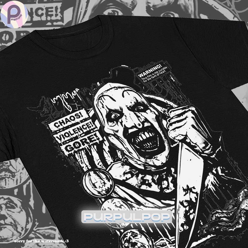 Terrifier Mad Clown Horror Movies Vintage Shirt Terrifier Mad Clown Horror Movies Vintage Shirt