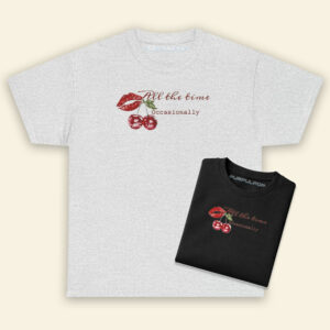 Kiss All The Time Cherry Lips Harry Styles Shirt