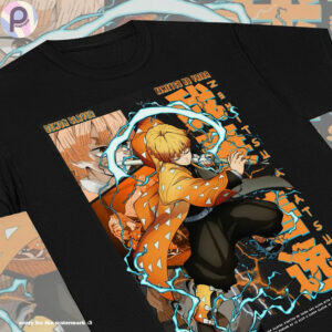 Zenitsu Agatsuma Demon Slayer KNY Shirt