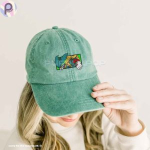 Izuku Deku Demon MHA Embroidered Washed Hat