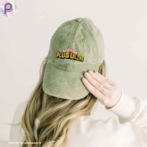 Plus Ultra MHA Embroidered Washed Hat