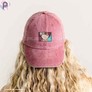 Shoto Todoroki MHA Embroidered Washed Hat