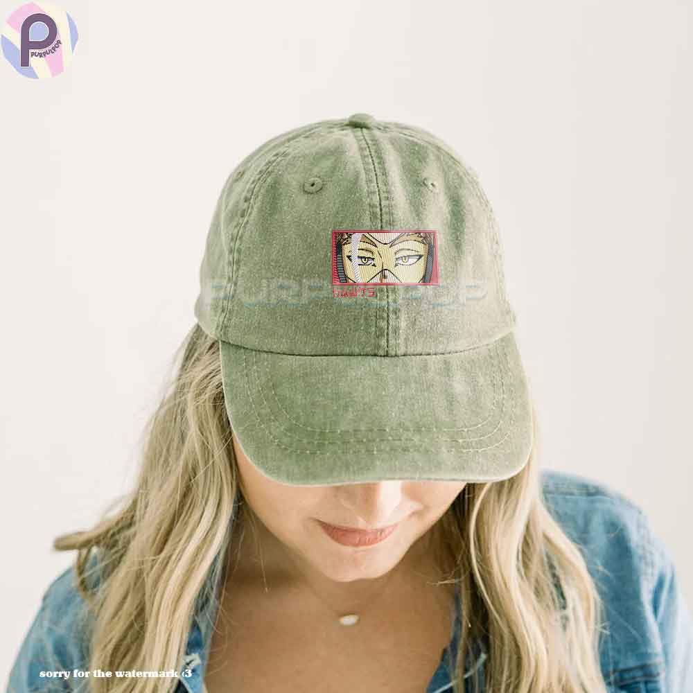Hawks Keigo Takami MHA Embroidered Washed Hat Hawks Keigo Takami MHA Embroidered Washed Hat