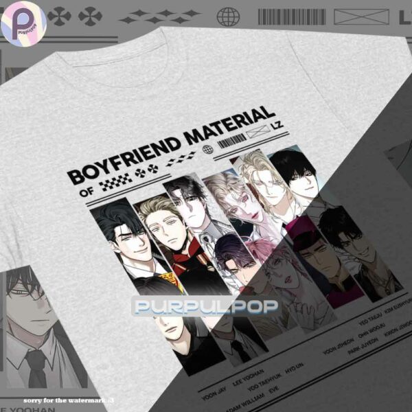 2025 Bomtoon Season Greetings Manhwa BL Shirt