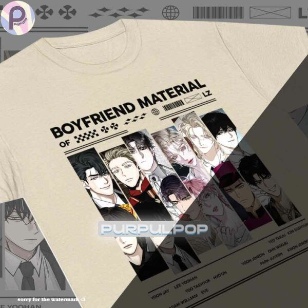 2025 Bomtoon Season Greetings Manhwa BL Shirt