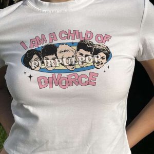 I Am A Child Of Divorce One Direction Baby Tee