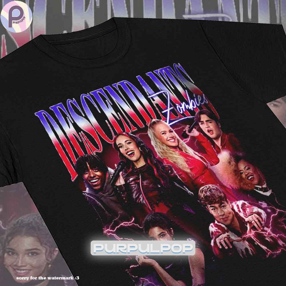 Descendants Zombies Worlds Collide Tour 2025 Shirt Descendants Zombies Worlds Collide Tour 2025 Shirt
