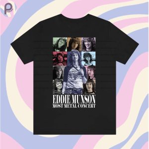 Eddie Munson The Most Metal Concert Shirt