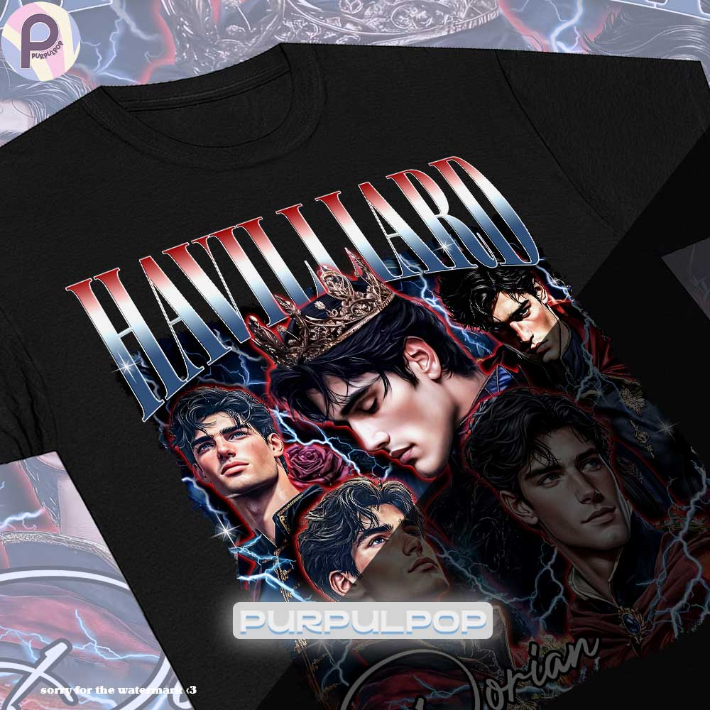 Havillard Dorian Throne of Glass SJM Book Shirt Havillard Dorian Throne of Glass SJM Book Shirt