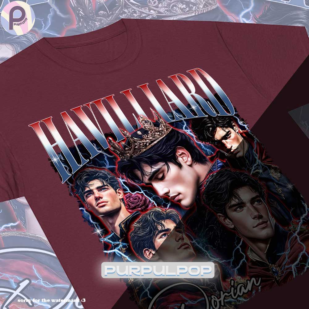 Havillard Dorian Throne of Glass SJM Book Shirt Havillard Dorian Throne of Glass SJM Book Shirt