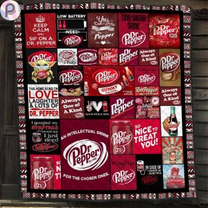 Dr Pepper Blanket