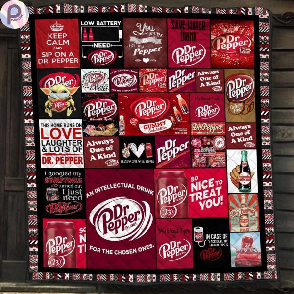 Dr Pepper Blanket