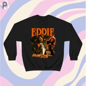 Eddie Munson Vintage Sweatshirt Hoodie