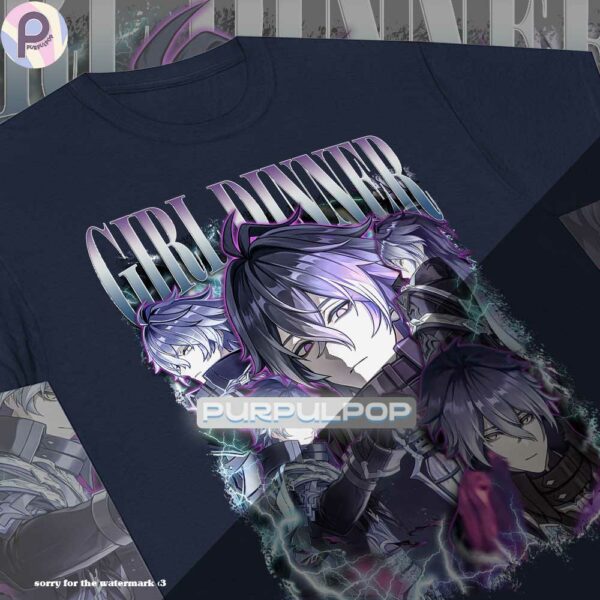 Flins Genshin Impact Girl Dinner Shirt