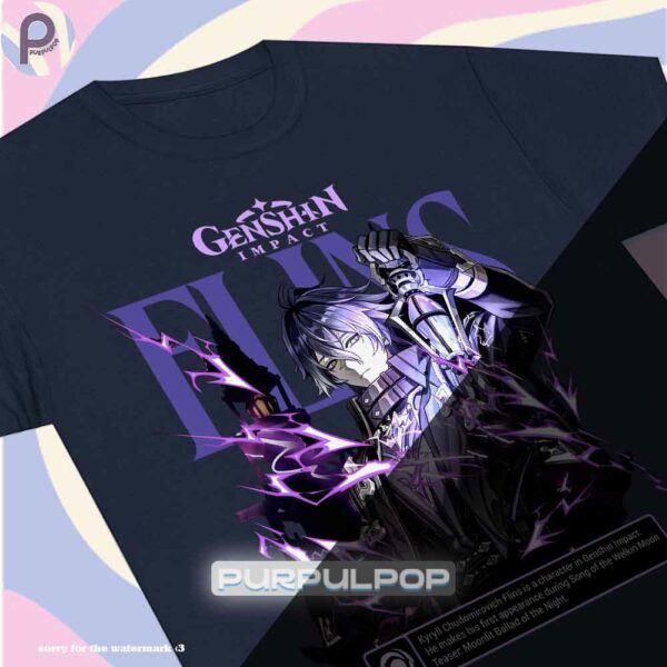 Flins Genshin Impact New Version 2025 Game Shirt