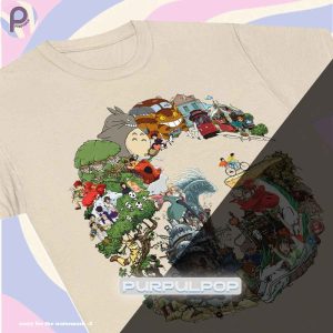 Ghibli Studio Collection G Art Shirt